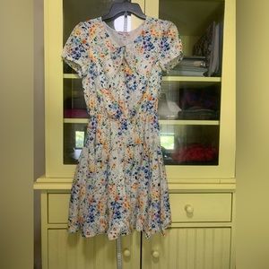Y2K Juicy Couture Floral Watercolor Dress